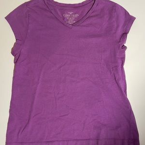 Faded Glory t-shirt size 14/16 color pu